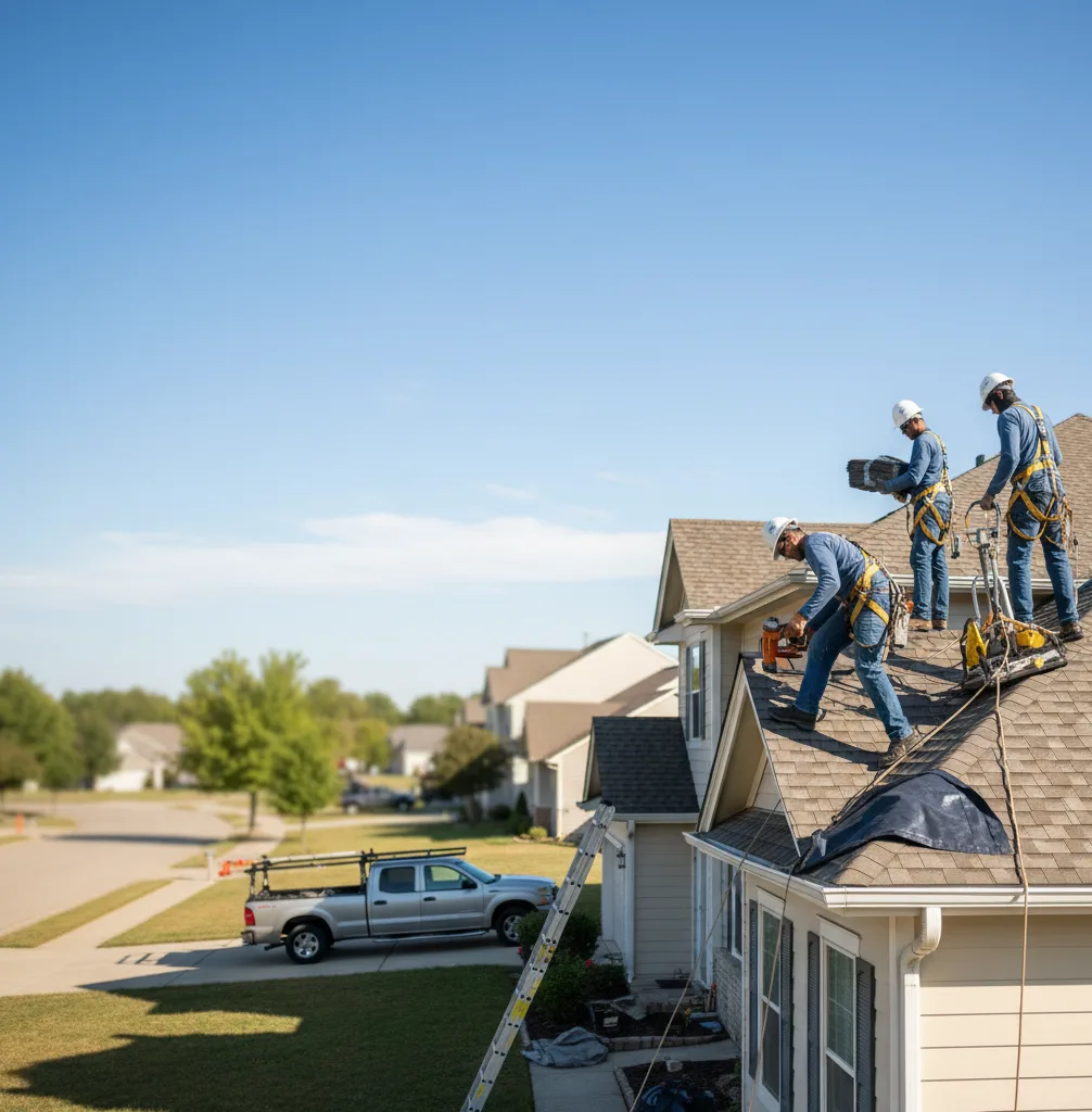 Roof Repair in Sandoval